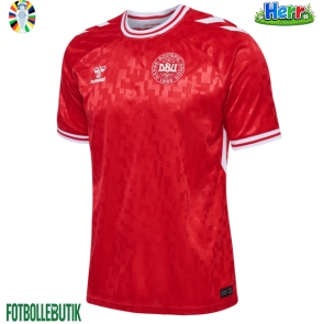 Danmark Hemmatröja EM 2024 Kortärmad